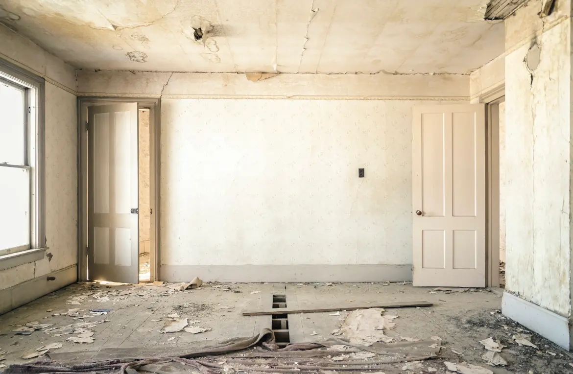 Waste disposal crew managing a cleanout project in Five Forks